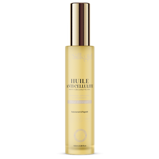 Huile Anti-Cellulite Naturelle - Fleur d'Oranger | Hydratante & Raffermissante