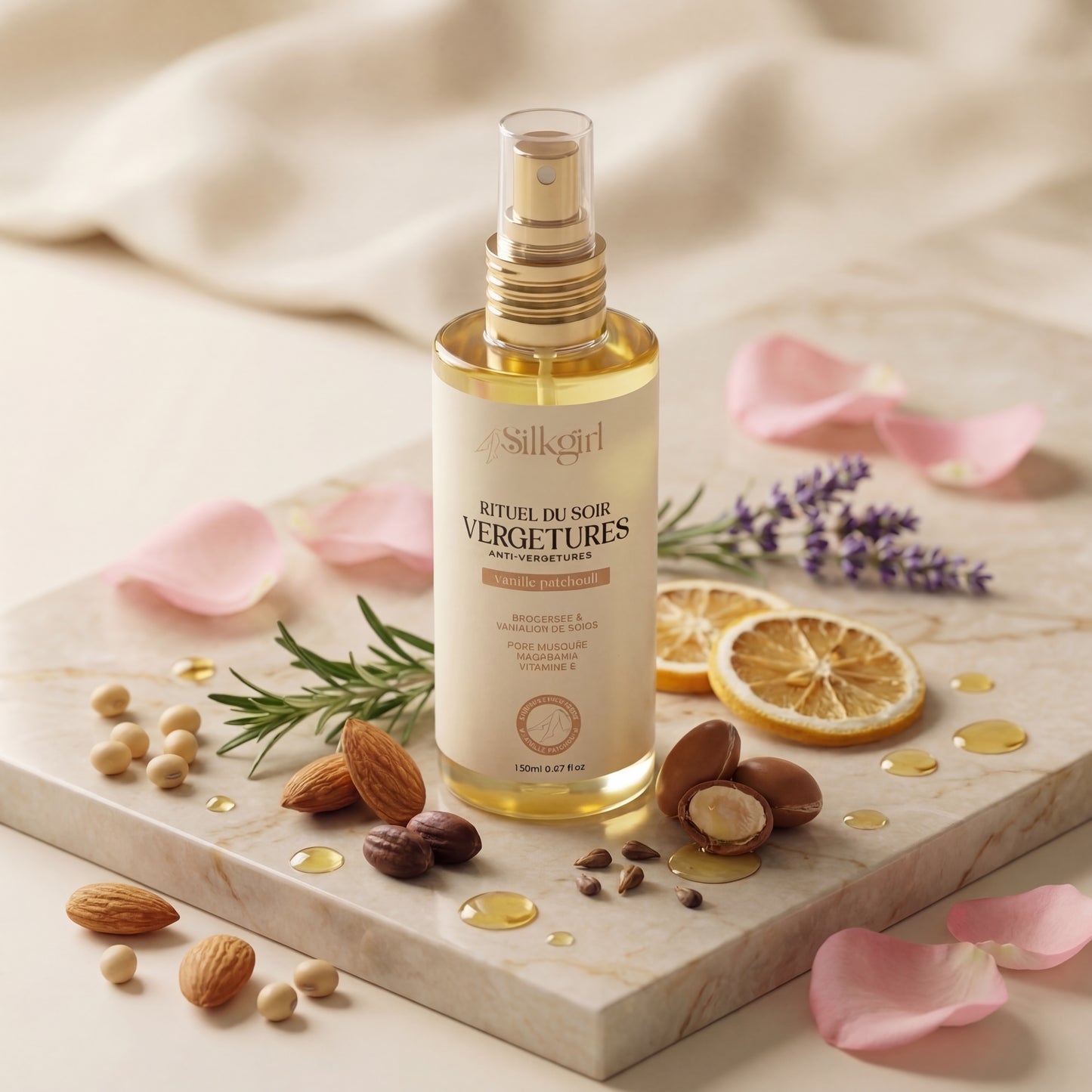 Rituel Huile Anti Vergetures Vanille Patchouli