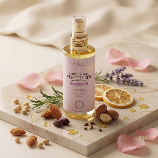 Rituel Huile Anti Vergetures Rose Musquée