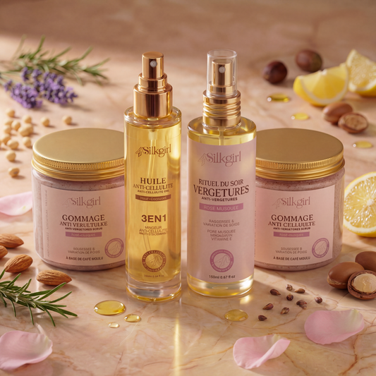 Maxi Pack Silkgirl - Duo Anti Vergetures + Duo Anti Cellulite