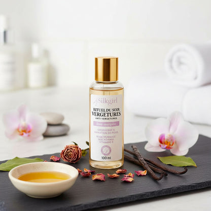 Rituel Huile Anti Vergetures Rose Musquée