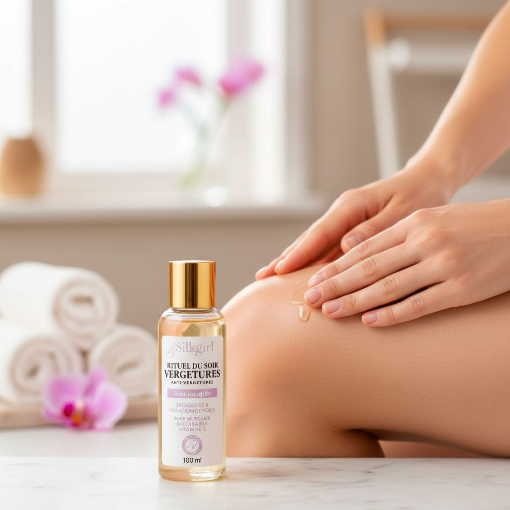 Rituel Huile Anti Vergetures Rose Musquée