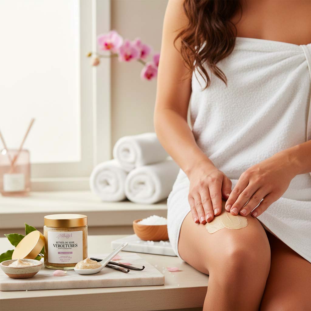 Gommage Anti Vergetures Rose Musquée